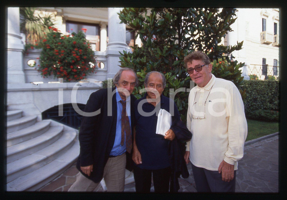 35mm vintage slide* 1995 ca CINEMA Ermanno OLMI Gillo PONTECORVO Citto MASELLI 1