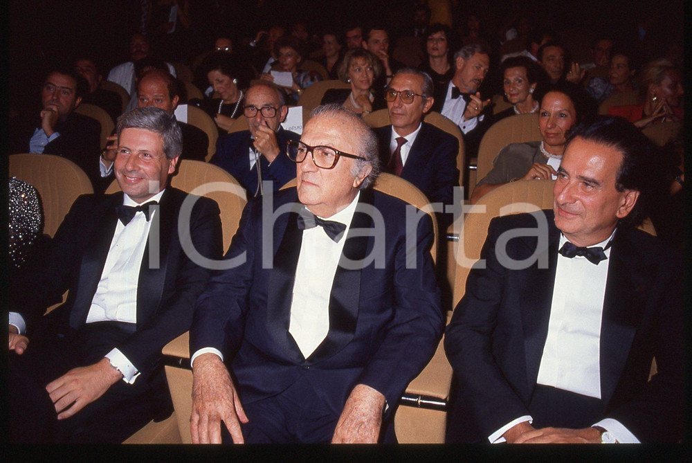35mm vintage slide* 1990 MOSTRA DI VENEZIA Federico FELLINI Ritratto regista (1)
