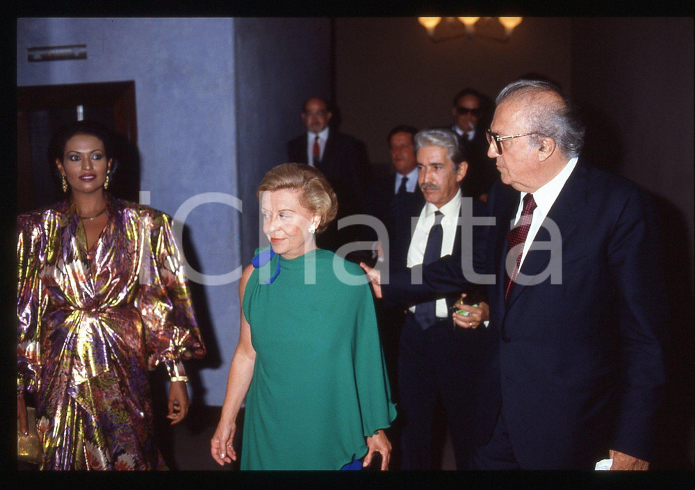 35mm vintage slide* 1983 VENEZIA Federico FELLINI Giulietta MASINA Zeudi ARAYA 1
