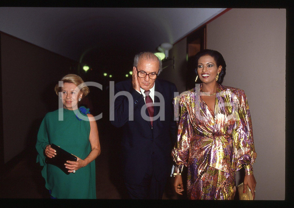 35mm vintage slide* 1983 VENEZIA Federico FELLINI Giulietta MASINA Zeudi ARAYA 5
