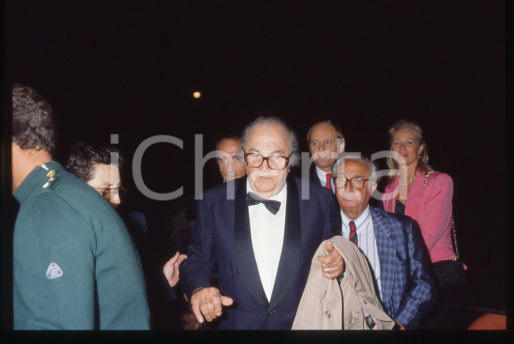 35mm vintage slide* 1990 MOSTRA DI VENEZIA Federico FELLINI Ritratto regista *13