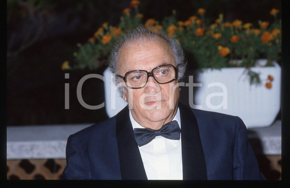 35mm vintage slide* 1985 MOSTRA DI VENEZIA Federico FELLINI Ritratto regista (3)