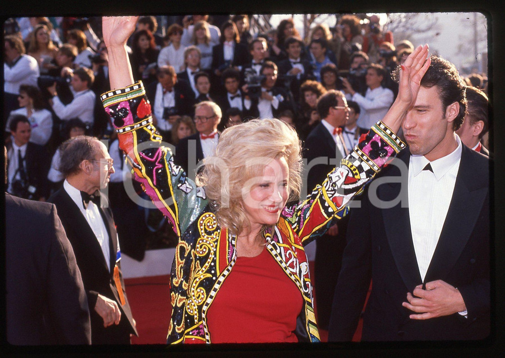 35mm vintage slide* 1990 ACADEMY AWARDS Sally KIRKLAND - Ritratto dell'attrice 1