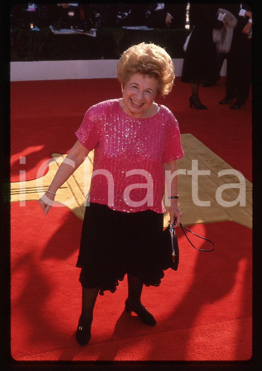 35mm vintage slide* 1990 ACADEMY AWARDS Ruth WESTHEIMER - Ritratto (1)