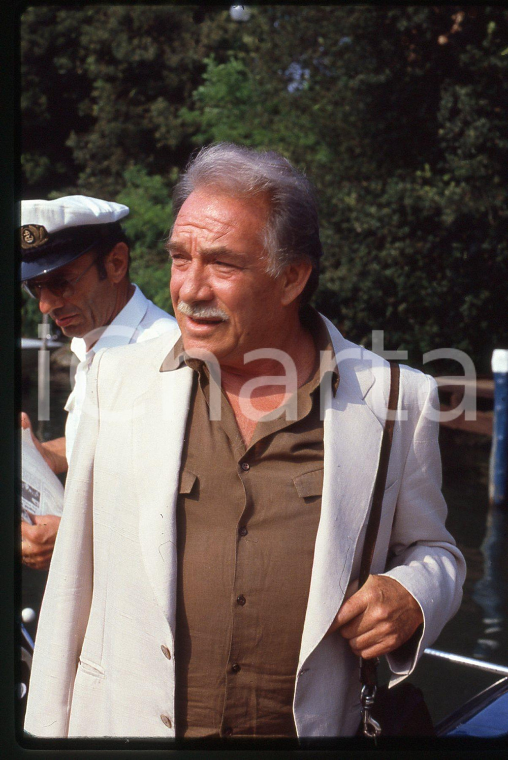 35mm vintage slide* 1987 LIDO DI VENEZIA Ugo TOGNAZZI - Ritratto dell'attore (1)