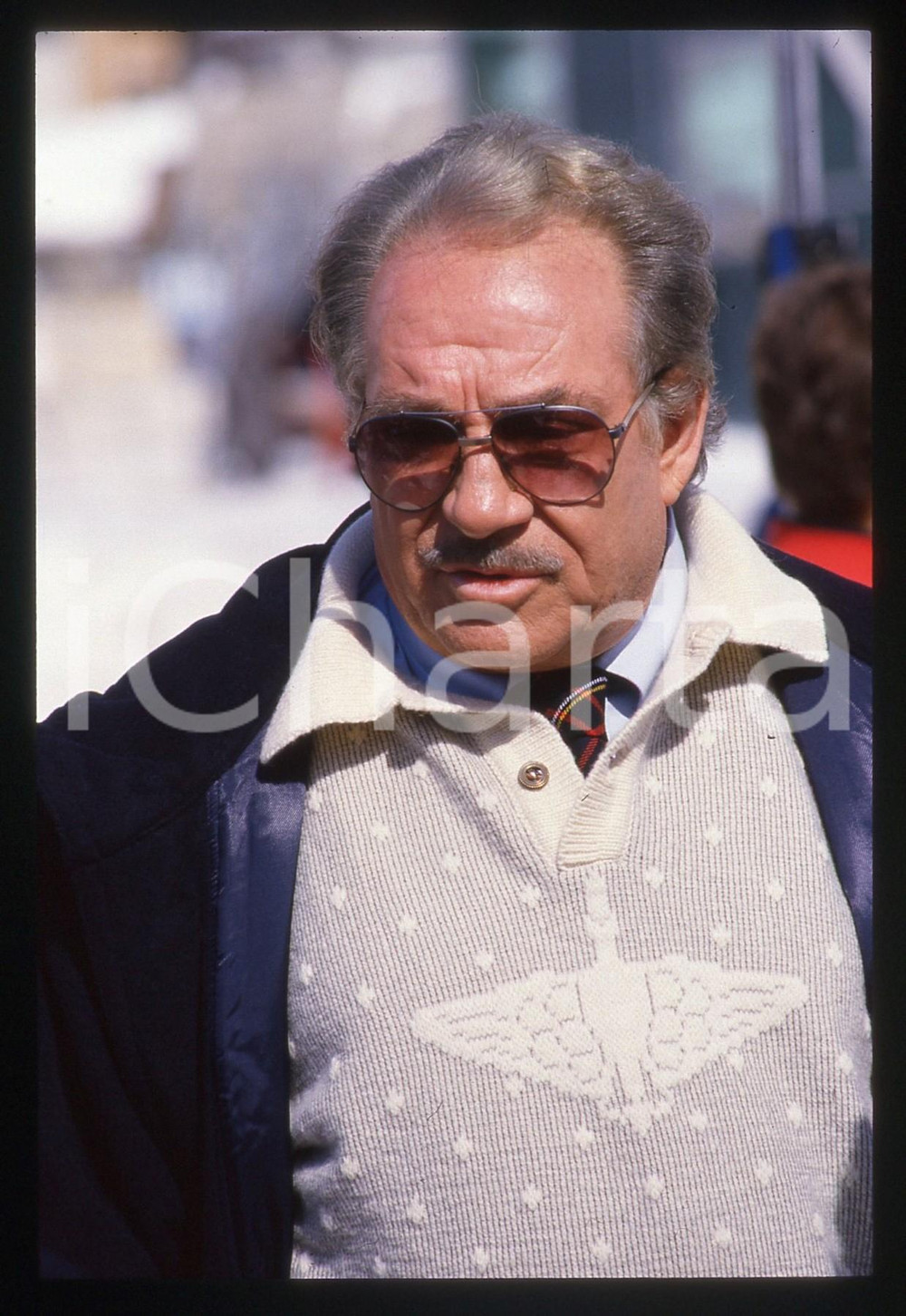 35mm vintage slide* 1988 CINEMA Ugo TOGNAZZI - Ritratto dell'attore (3)