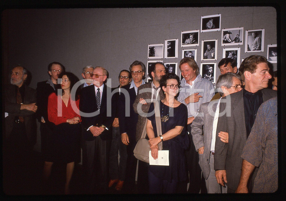 35mm vintage slide* 1989 HOLLYWOOD Jon VOIGHT Peter BOGDANOVICH Henry JAGLOM (1)