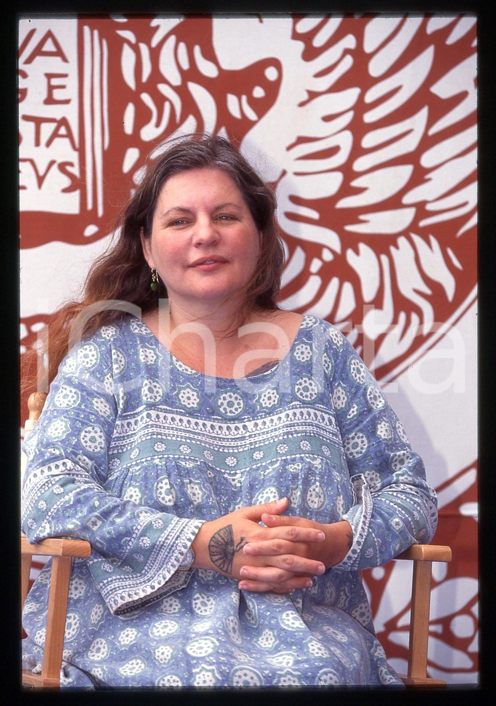 35mm vintage slide* 1996 VENEZIA Allison ANDERS - Ritratto della regista (3)