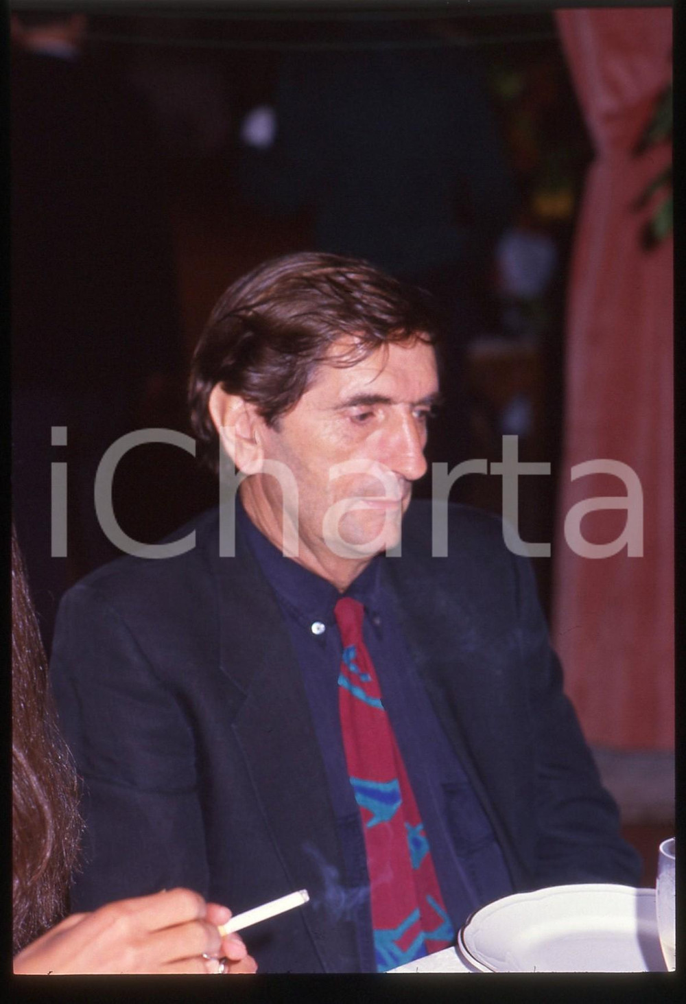 35mm vintage slide* 1985 ca CINEMA Harry Dean STANTON - Ritratto dell'attore (2)