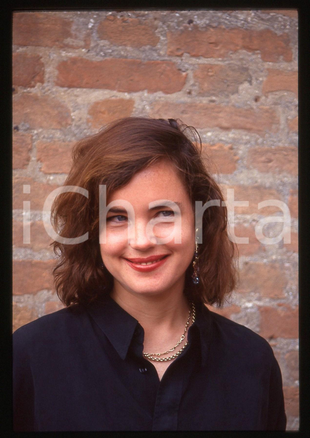 35mm vintage slide* 1992 VENEZIA Elizabeth McGOVERN - Ritratto dell'attrice (3)