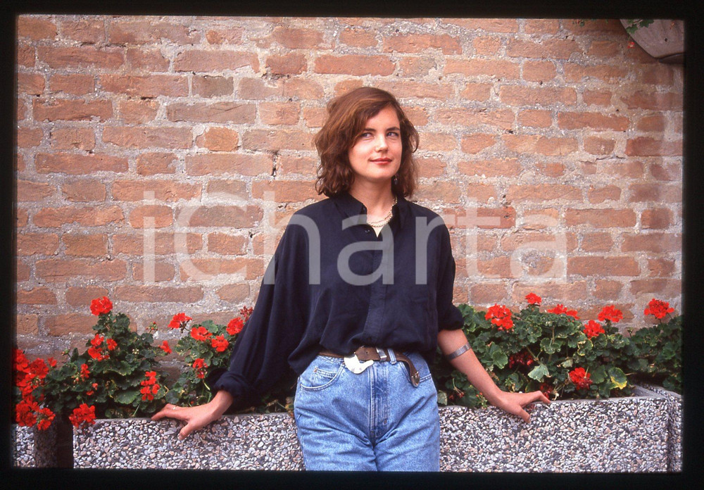 35mm vintage slide* 1992 VENEZIA Elizabeth McGOVERN - Ritratto dell'attrice (4)