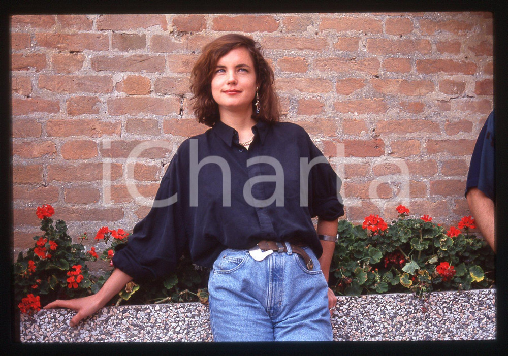 35mm vintage slide* 1992 VENEZIA Elizabeth McGOVERN - Ritratto dell'attrice (26)