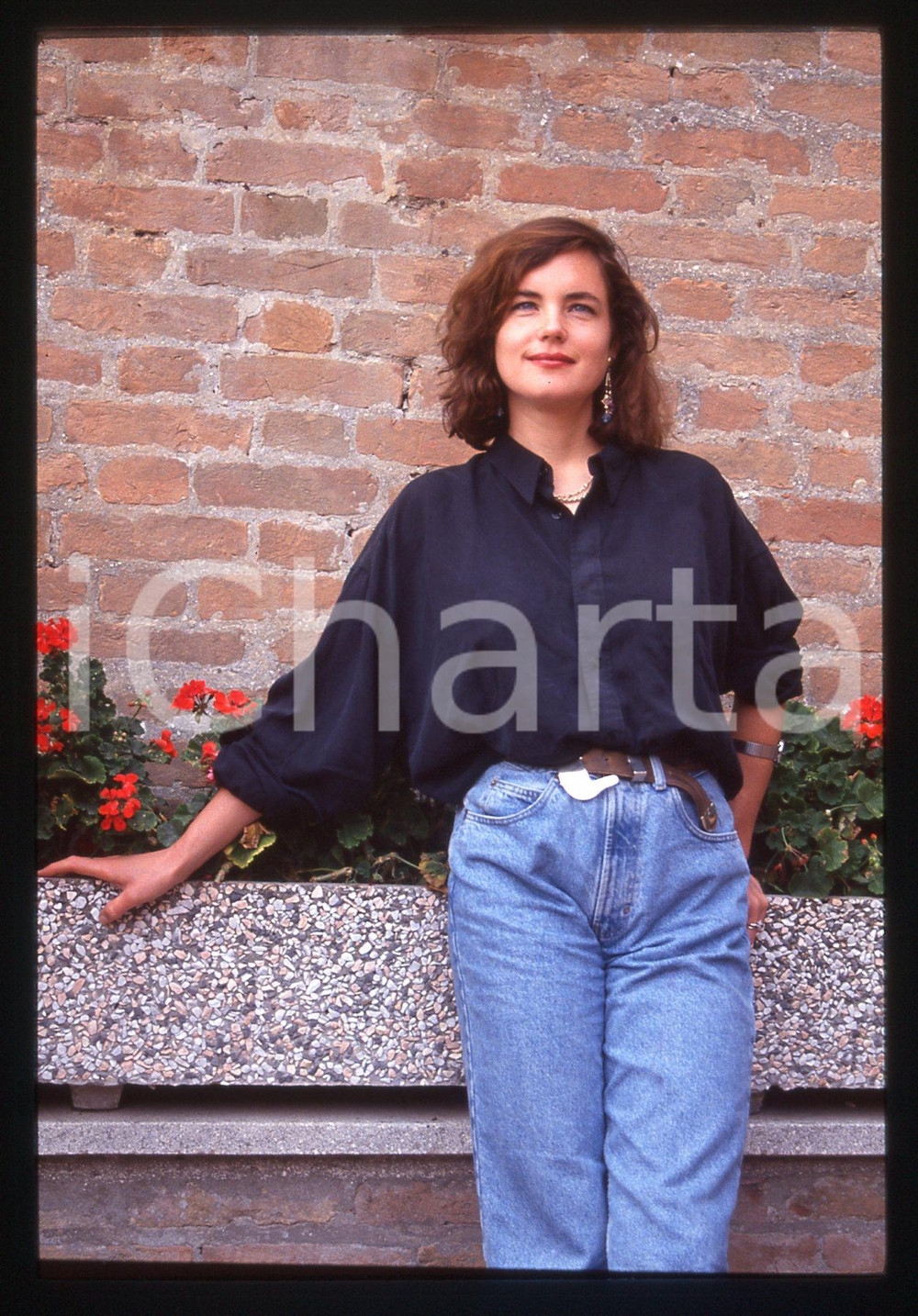 35mm vintage slide* 1992 VENEZIA Elizabeth McGOVERN - Ritratto dell'attrice (27)