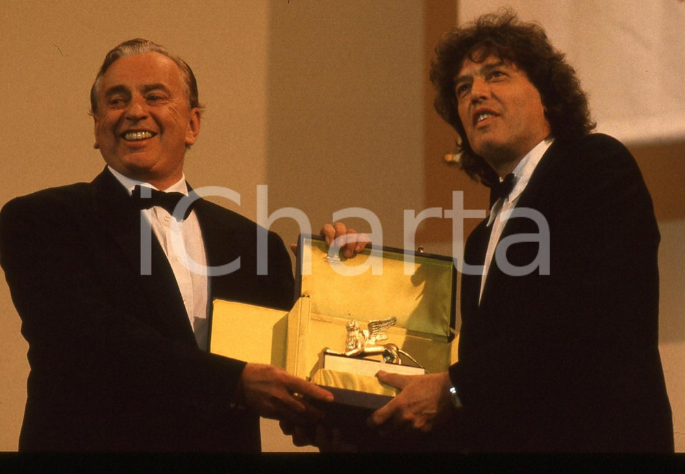 35mm vintage slide* 1990 VENEZIA Gore VIDAL Tom STOPPARD Vincitore LEONE D'ORO 3