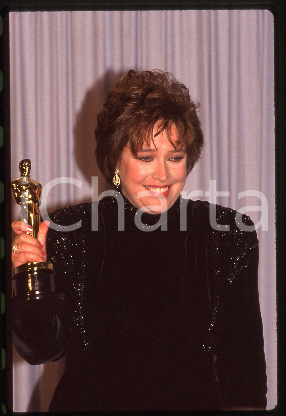 35mm vintage slide* 1991 ACADEMY AWARDS Kathy BATES Vincitrice Premio OSCAR (2)