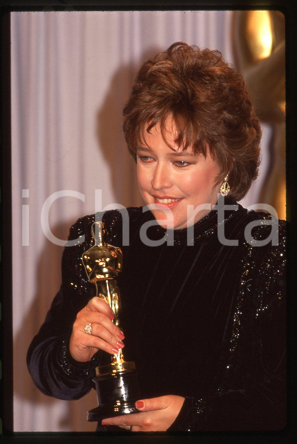 35mm vintage slide* 1991 ACADEMY AWARDS Kathy BATES Vincitrice Premio OSCAR (3)