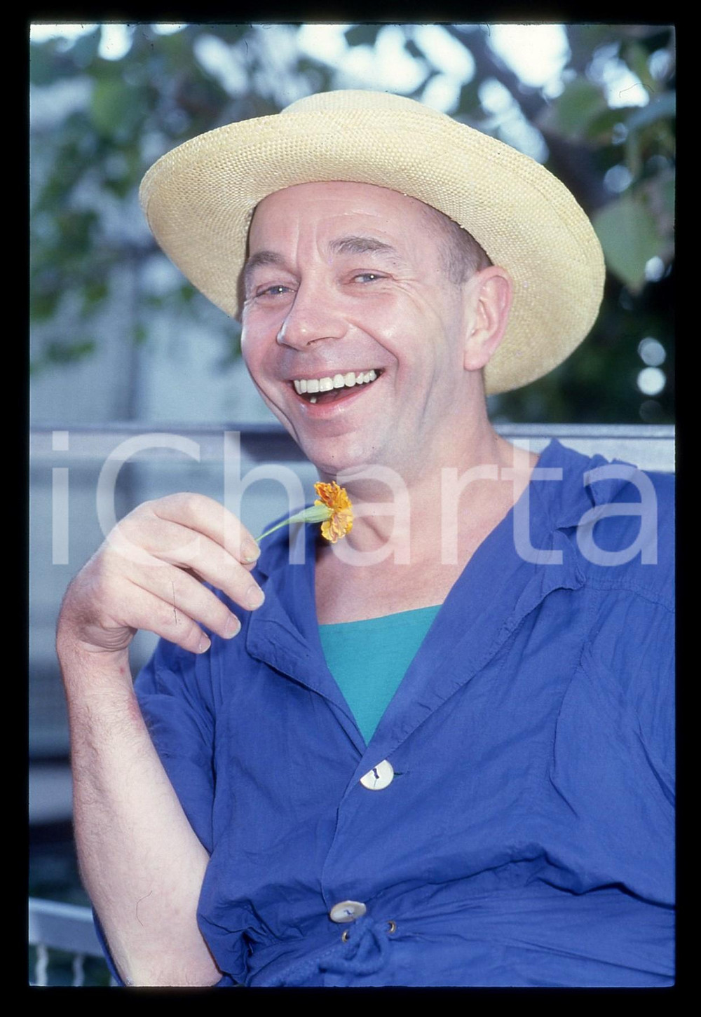 35mm vintage slide* 1987 VENEZIA Lindsay KEMP alla MOSTRA DEL CINEMA *Ritratto 7