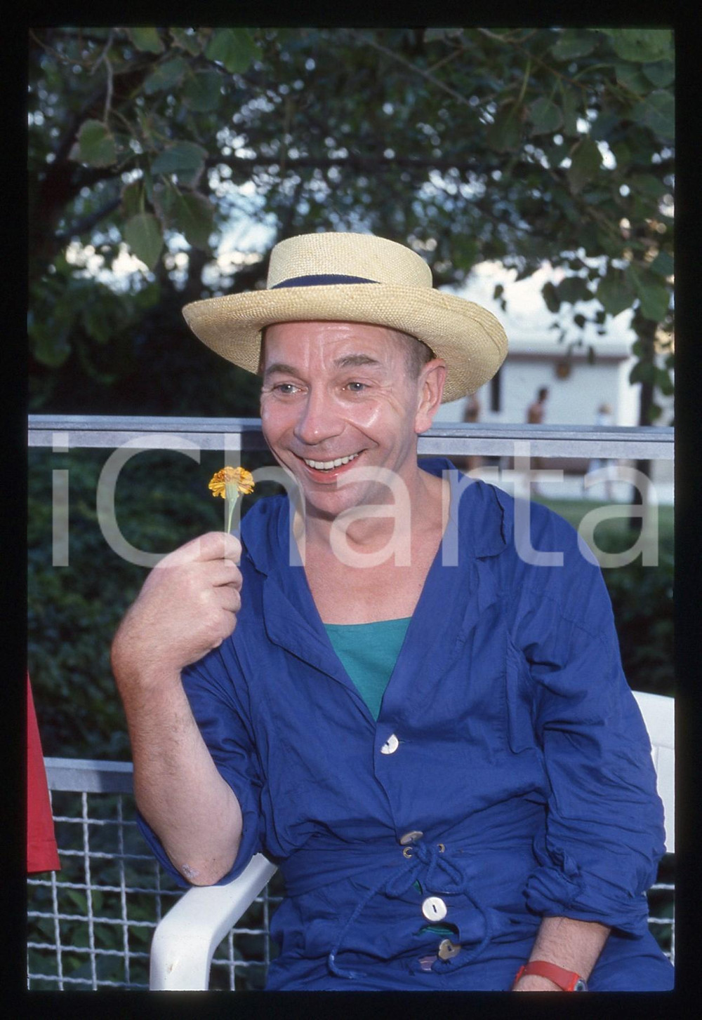 35mm vintage slide* 1987 VENEZIA Lindsay KEMP alla MOSTRA DEL CINEMA *Ritratto 8