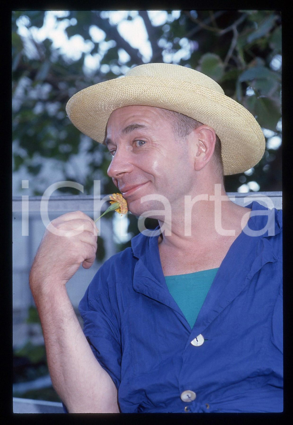 35mm vintage slide* 1987 VENEZIA Lindsay KEMP alla MOSTRA DEL CINEMA Ritratto 11