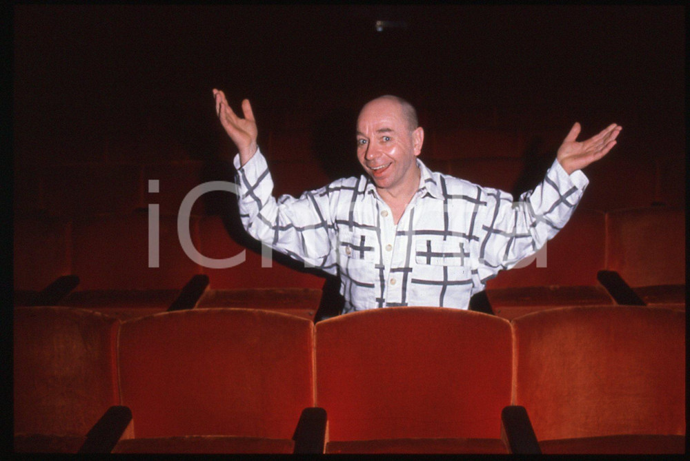 35mm vintage slide* 1990 ca TEATRO Lindsay KEMP - Ritratto dell'attore (1)