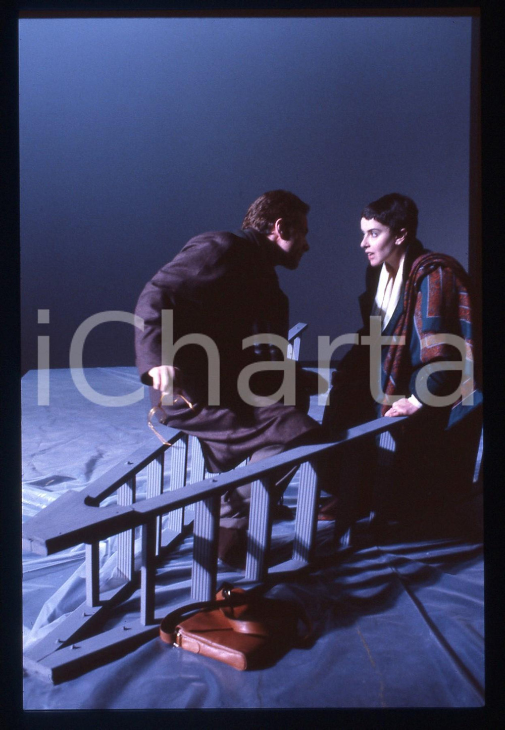 35mm vintage slide* 1987 LA CASA SCOPPIATA Monica GUERRITORE Gabriele LAVIA (3)