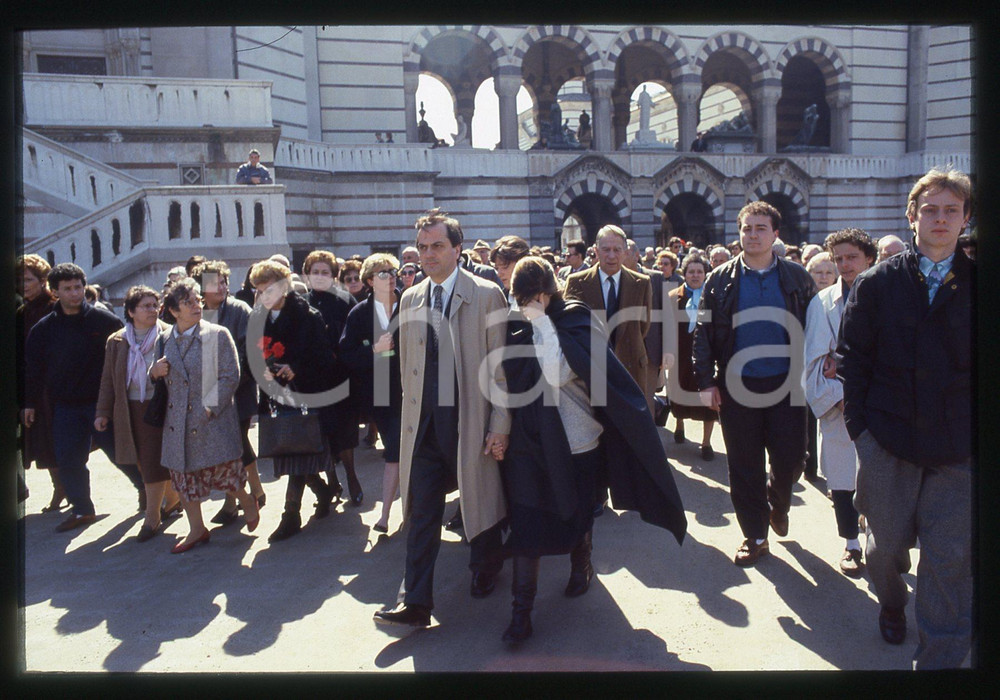 35mm vintage slide* 1986 MILANO Funerale Michele SINDONA Piersandro MAGNONI (1)