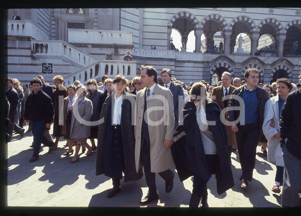 35mm vintage slide* 1986 MILANO Funerale Michele SINDONA Piersandro MAGNONI (2)