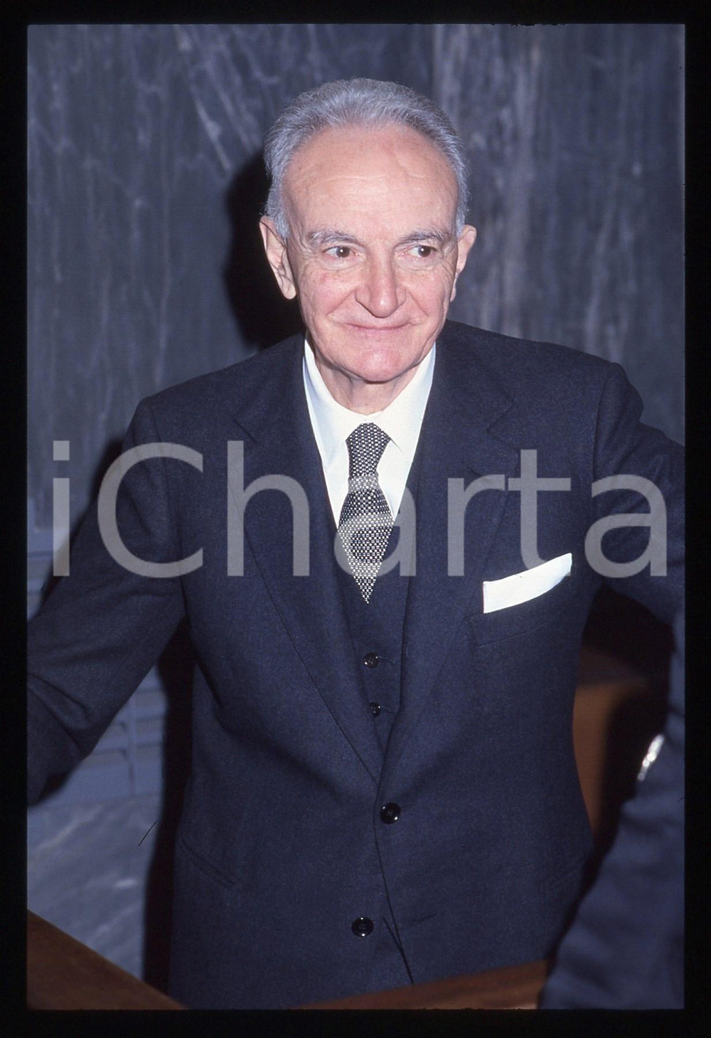 35mm vintage slide* 1985 ca MILANO Michele SINDONA al Processo AMBROSOLI (10)