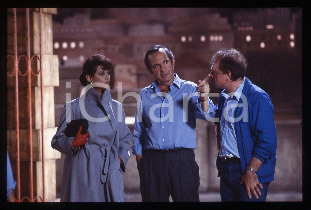 35mm vintage slide*1985 LA DONNA DELLE MERAVIGLIE Ben GAZZARA Alberto BEVILACQUA