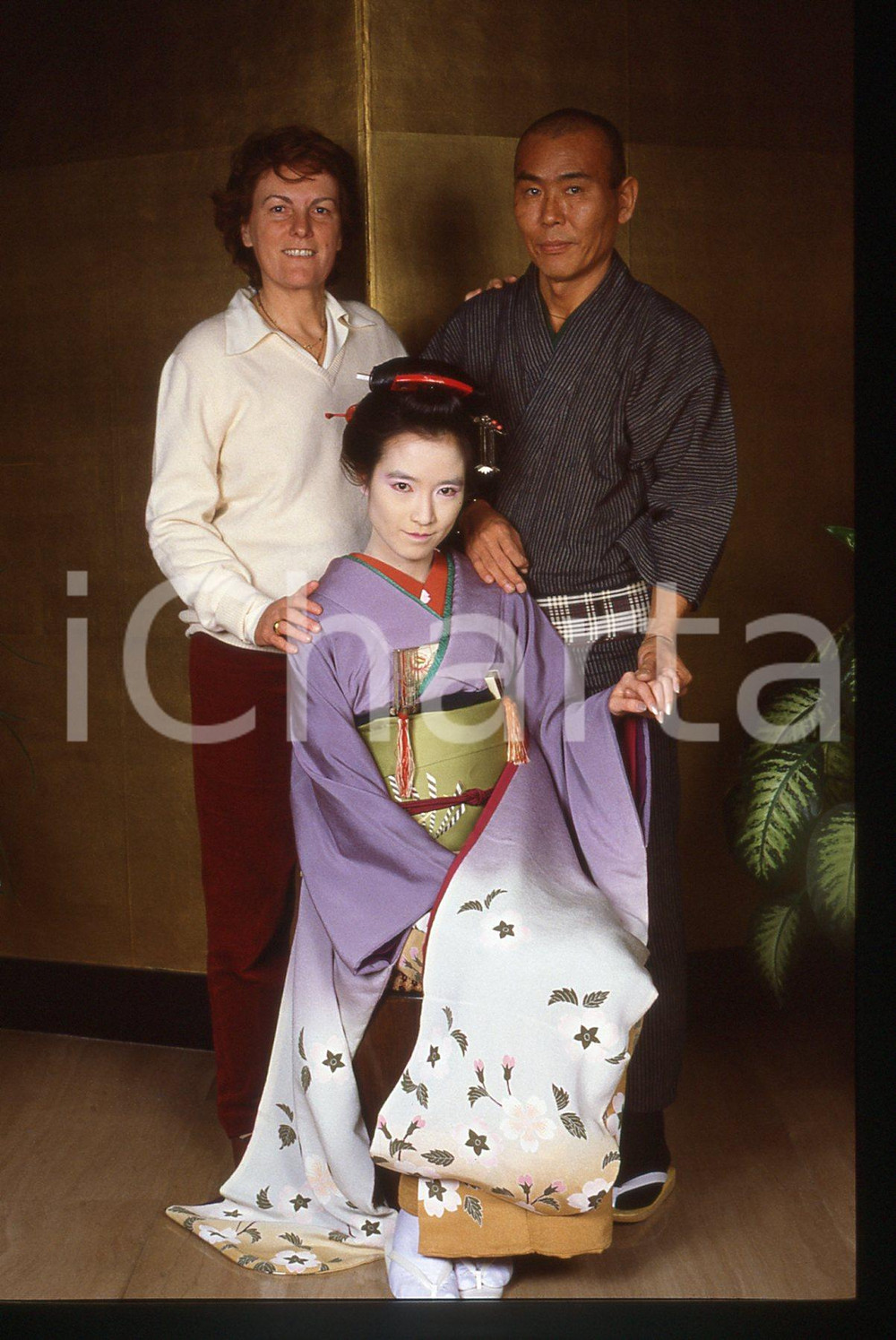 35mm vintage slide* 1985 BERLINO Liliana CAVANI Mio TAKAKI Jusaburo TSUJIMURA 10