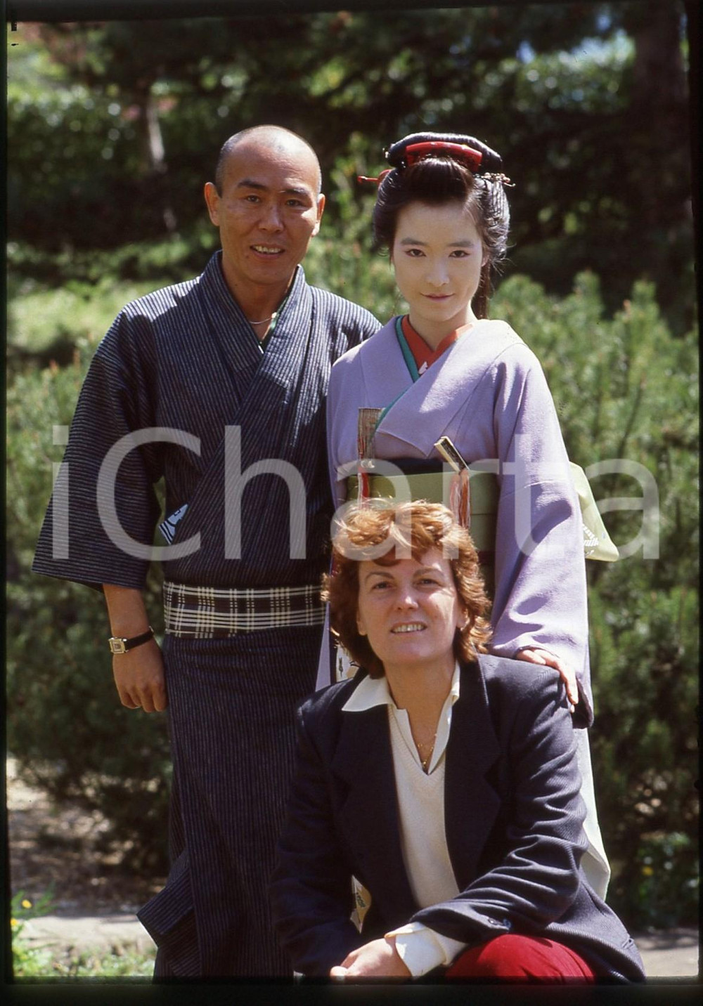 35mm vintage slide* 1985 BERLINO Liliana CAVANI Mio TAKAKI Jusaburo TSUJIMURA 12