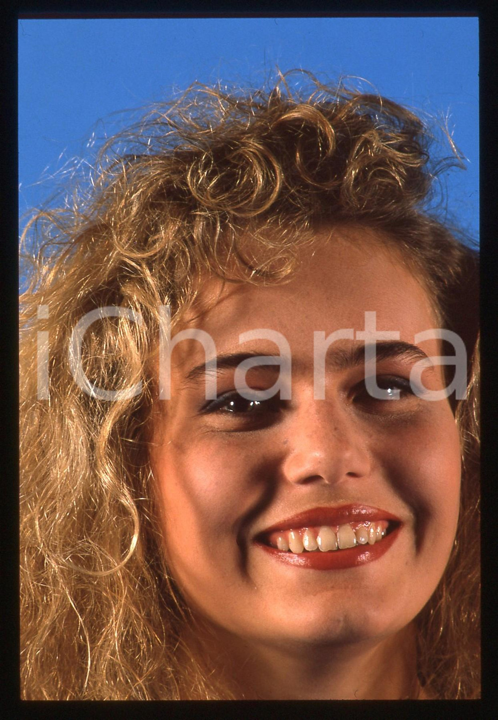 35mm vintage slide* 1989 CANALE 5 Ylenia CARRISI - Ritratto della showgirl (31)