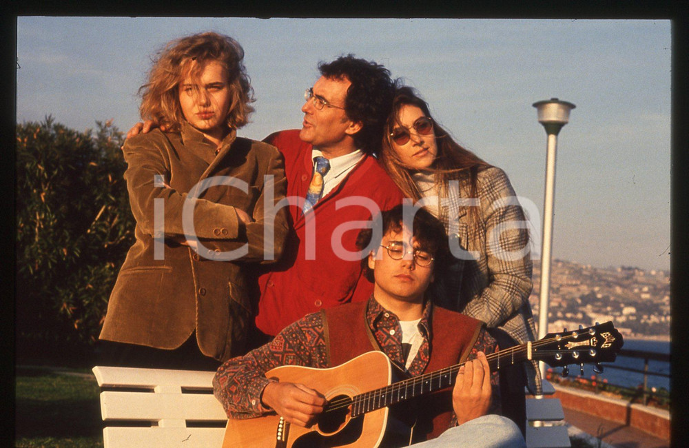 35mm vintage slide* 1985ca MUSICA - AL BANO Romina POWER Ylenia e Yari CARRISI 5