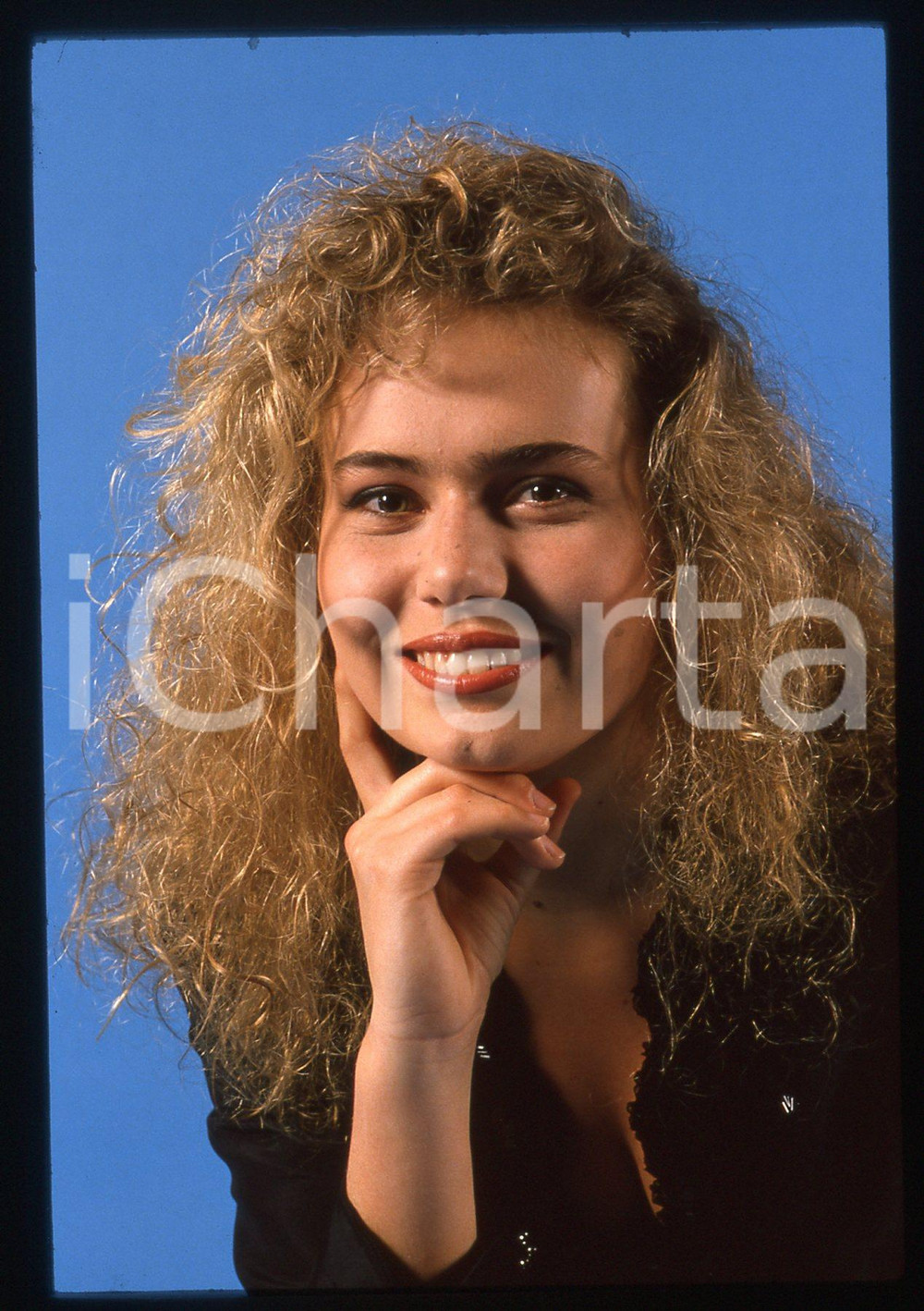 35mm vintage slide* 1989 CANALE 5 Ylenia CARRISI - Ritratto della showgirl (78)