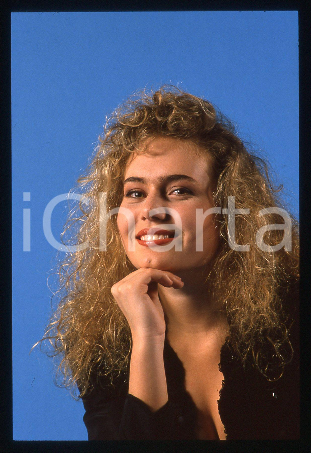 35mm vintage slide* 1989 CANALE 5 Ylenia CARRISI - Ritratto della showgirl (80)