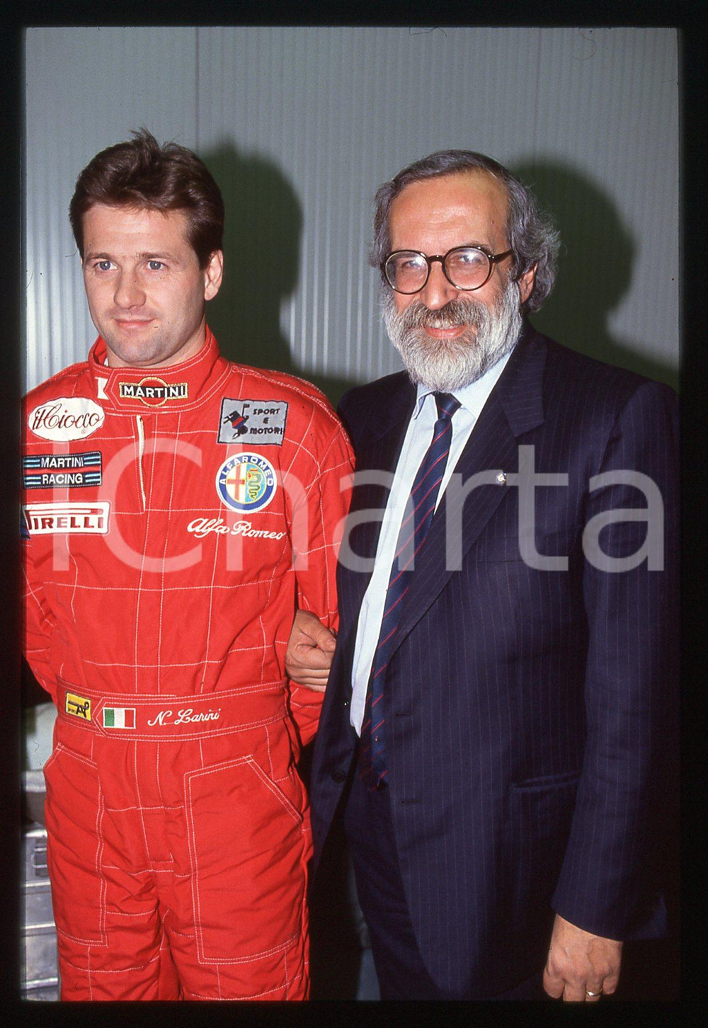 35mm vintage slide* 1992 ITALIA - SUPERTURISMO Nicola LARINI ed Enrico FERRI (9)