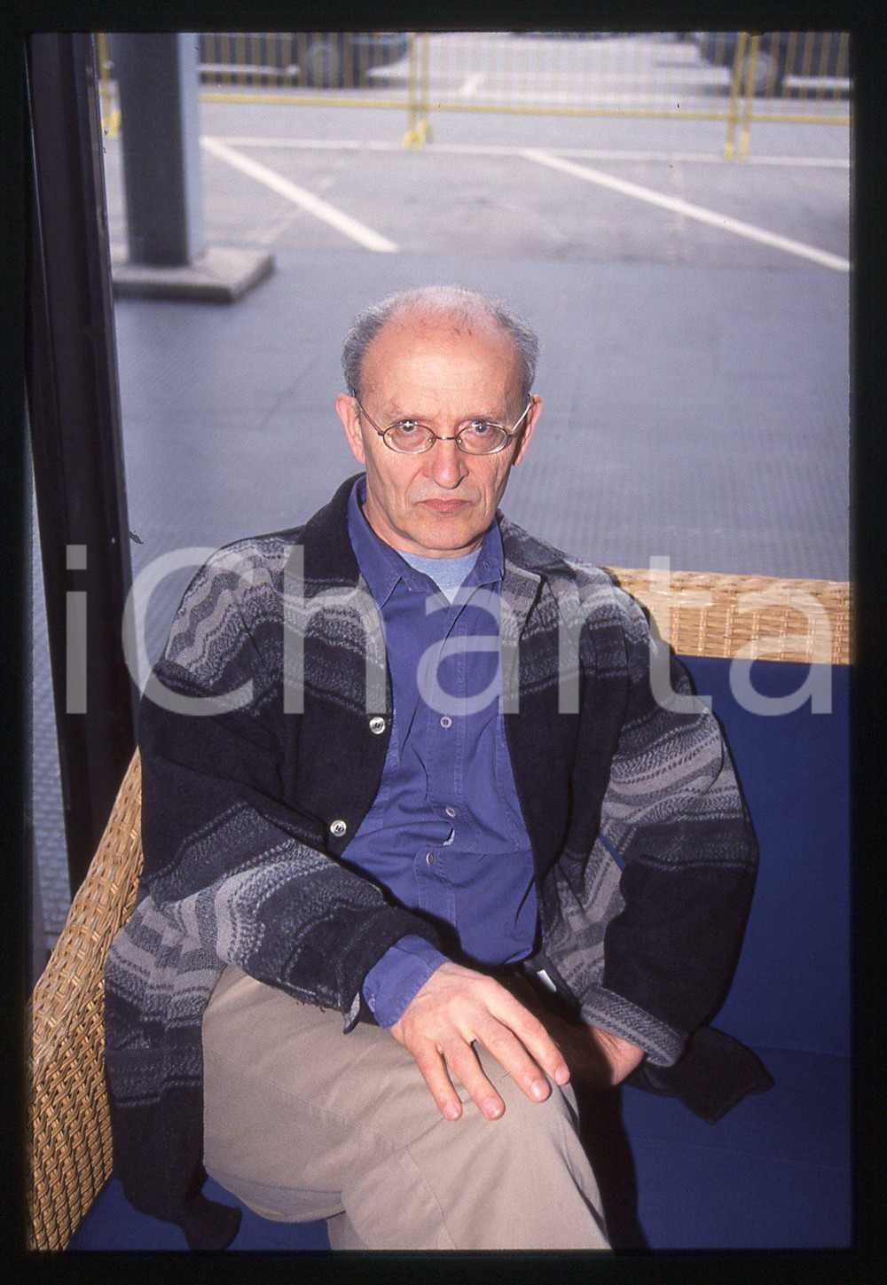 35mm vintage slide* 1996 MILANO - MOEBIUS Jean GIRAUD a CARTOOMICS Ritratto (6)