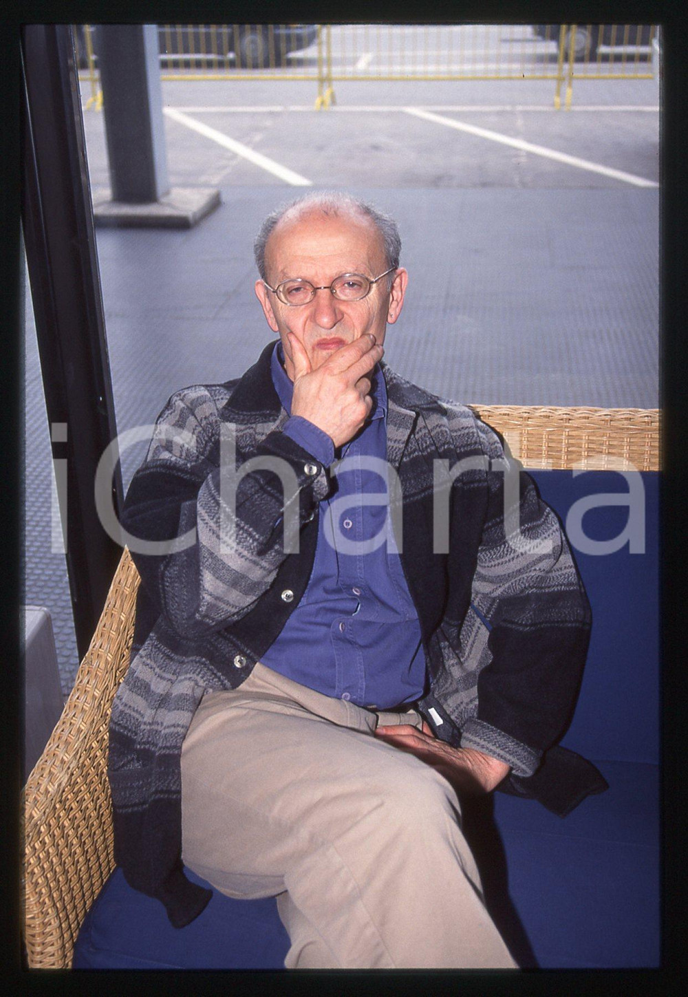 35mm vintage slide* 1996 MILANO - MOEBIUS Jean GIRAUD a CARTOOMICS Ritratto (14)