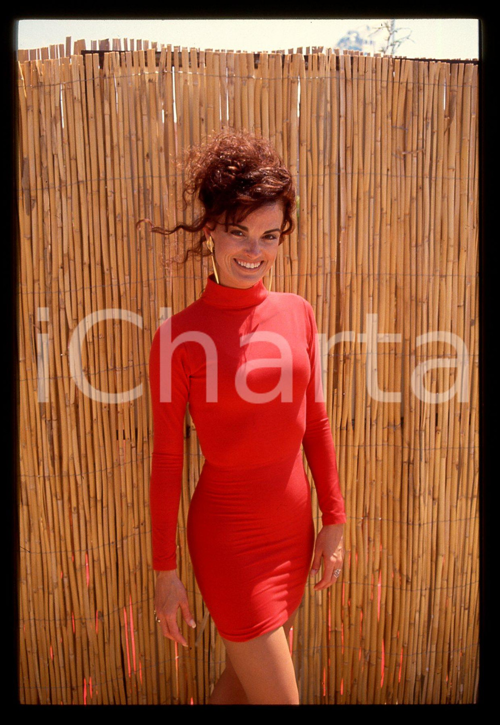 35mm vintage slide* 1990 ca COSTUME - Kim Morgan GREENE Ritratto dell'attrice 3