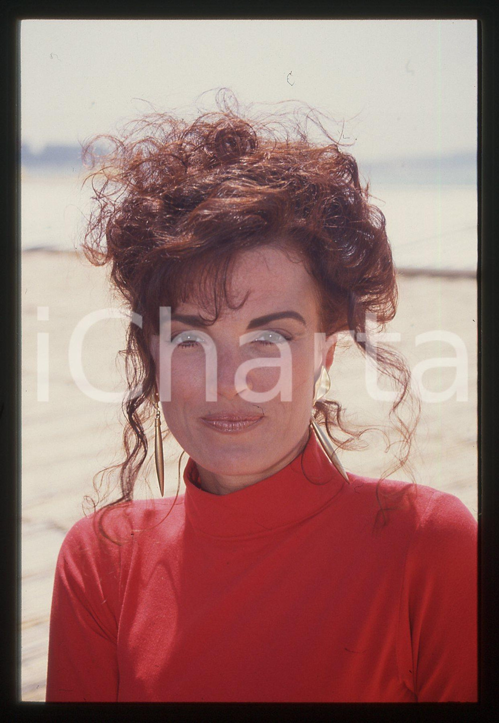 35mm vintage slide* 1990 ca COSTUME - Kim Morgan GREENE Ritratto dell'attrice 2