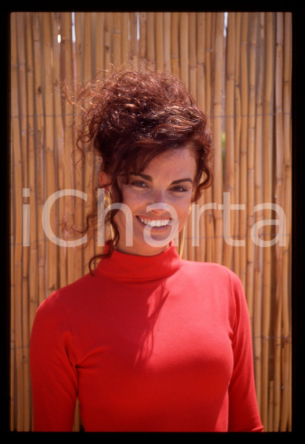 35mm vintage slide* 1990 ca COSTUME - Kim Morgan GREENE Ritratto dell'attrice 5