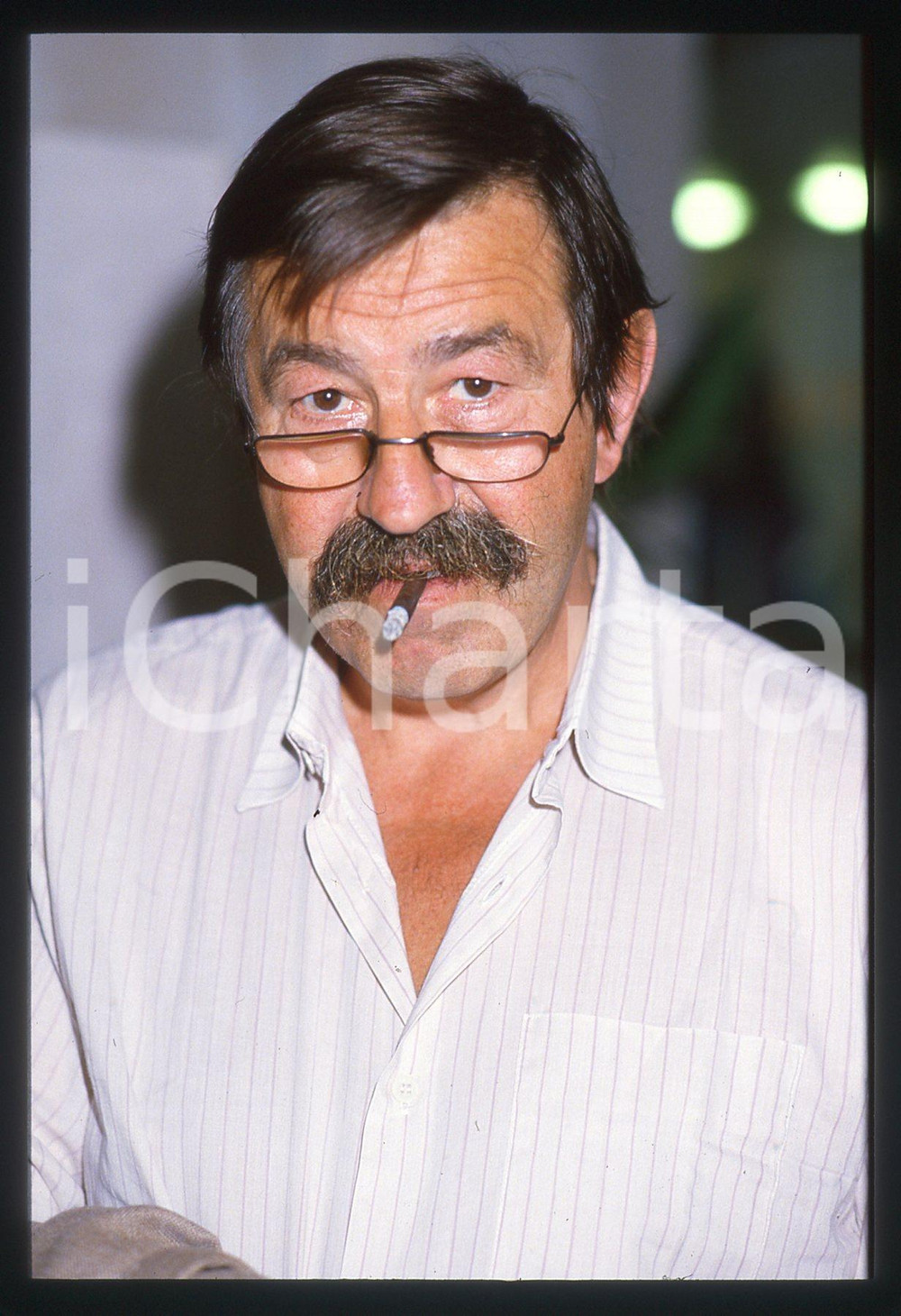 35mm vintage slide* 1984 VENEZIA Günter GRASS Giurato alla Mostra del Cinema (9)