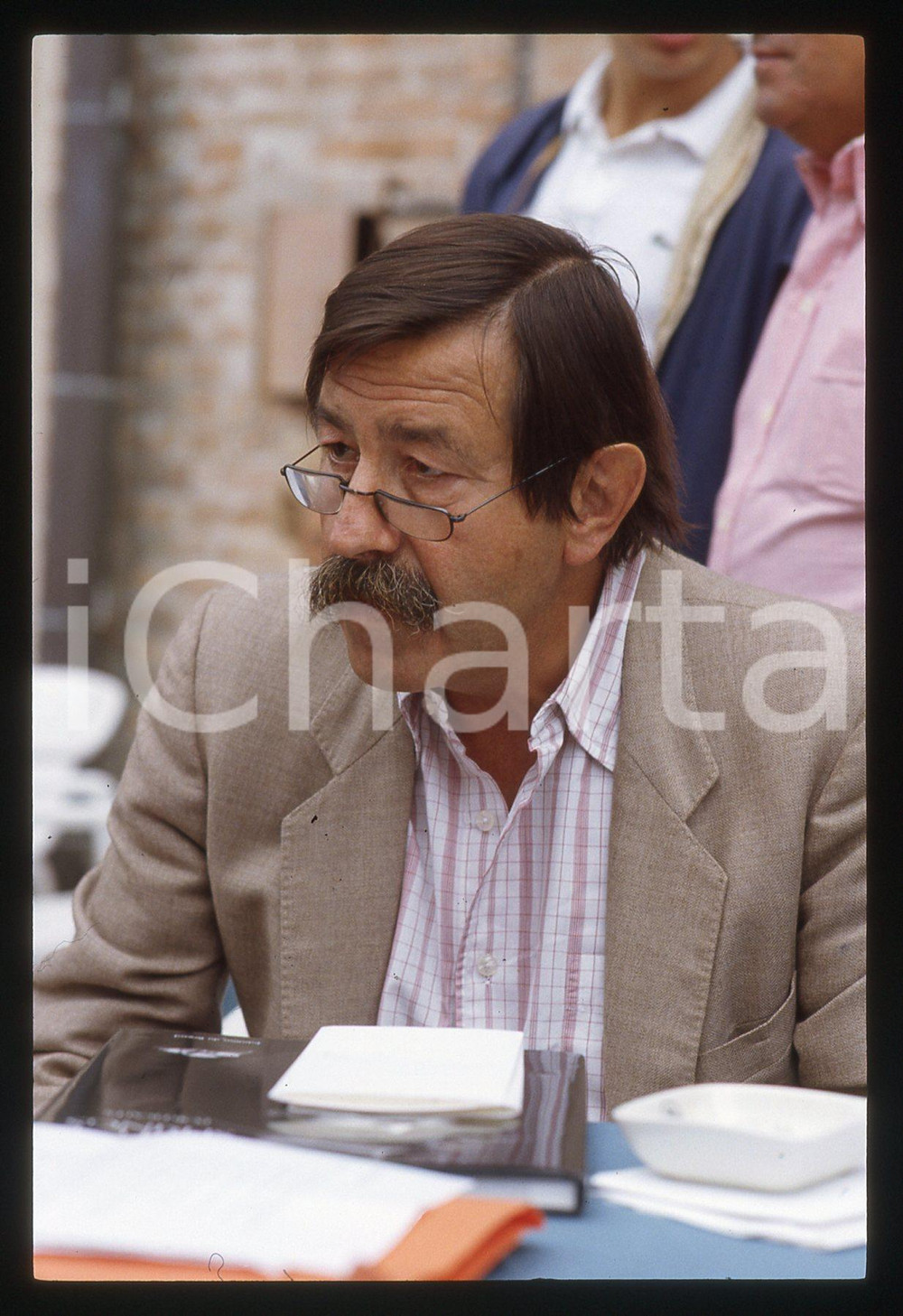 35mm vintage slide* 1984 VENEZIA Günter GRASS Giurato alla Mostra del Cinema 12