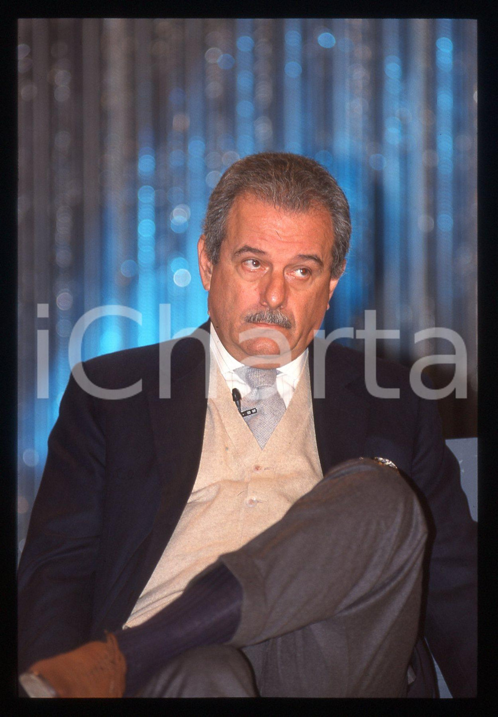 35mm vintage slide* 1990 ca COSTUME Massimo VITTA ZELMAN Ritratto dell'editore 5