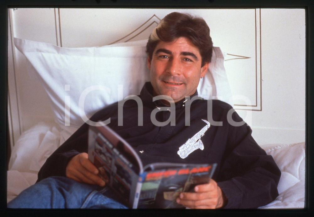 35mm vintage slide* 1990 ca FESTIVAL DE DEAUVILLE Patrice DREVET Ritratto (10)