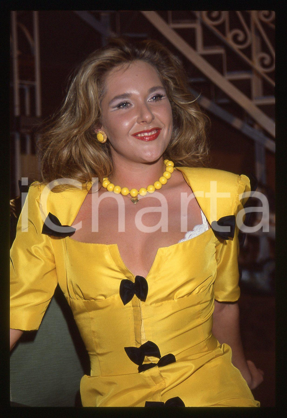 35mm vintage slide* 1990 ca COSTUME - Cinzia BERNI Ritratto dell'attrice (6)