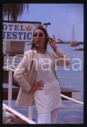 35mm vintage slide* 1995 CANNES Film Festival Rossy DE PALMA Spanish actress (5)