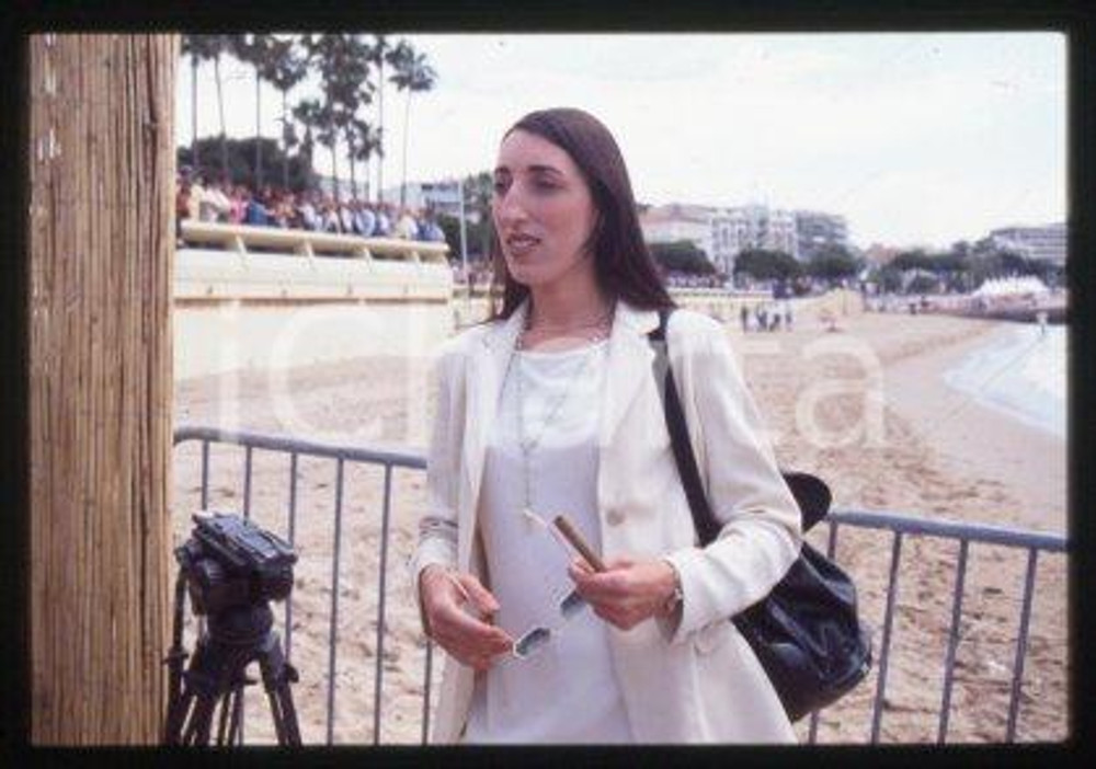 35mm vintage slide* 1995 CANNES Film Festival Rossy DE PALMA actress (26)