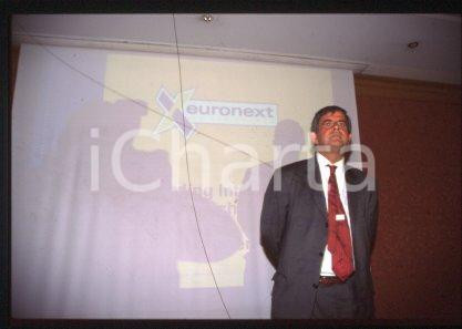 35mm vintage slide* 2000 ca EURONEXT Chairman & CEO Jean-Francois THEODORE (41)