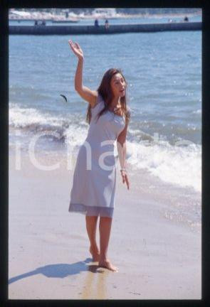 35mm vintage slide* 1995 ca CANNES Vanessa DEMOUY Actress and model (9)
